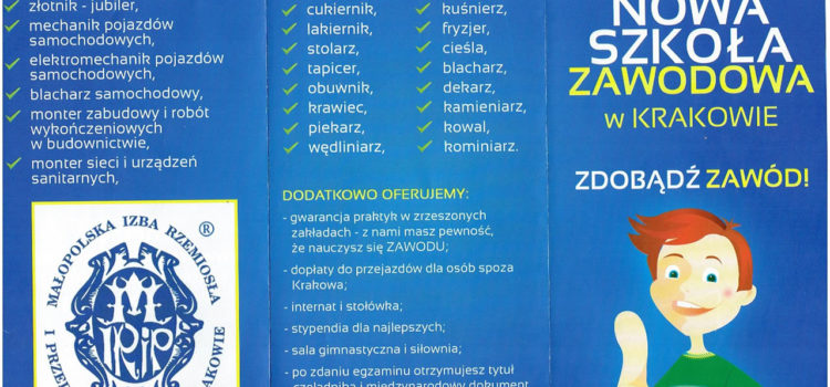 Szkoła Zawodowa Izby Rzemieślniczej Szkoła Zawodowa Izby Rzemieślniczej